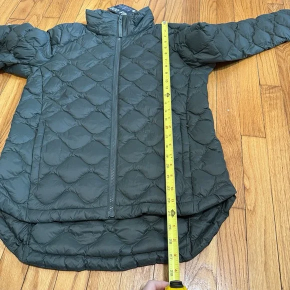 Lands' End NWT Green HyperDry 800 FP Down Fill Quilted Jacket Size XS - Picture 7 of 8